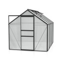 Serre de jardin en alu noir polycarbonate 4mm - Venus 5000 - Vitavia
