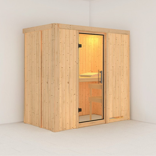 Sauna traditionnel modulable VARIADO 2 à 3 places 68mm KARIBU