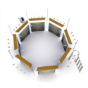 Piscine octogonale démontable en bois Ø460xH94cm BOHOL - Water'Clip