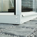 Embase acier galvanisé 5m² pour serre de jardin - Vitavia - Aluminium