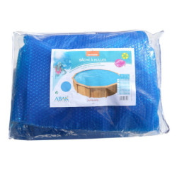 Bâche à bulles en polyéthylène pour piscine ovale 610x360cm - Trigano