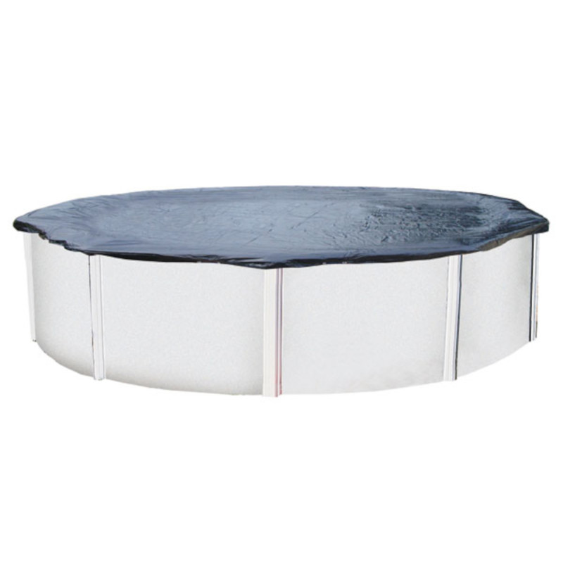 Bâche hiver pour piscines rondes hors sol résine ou métal Ø550-590cm - Trigano