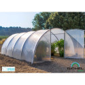 Serre tunnel maraîchère semi professionnelle 27m² avec 2 portes - RICHEL
