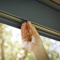 Tonnelle Dallas 4300 en aluminium et polycarbonate isolant avec éclairage – Palram	