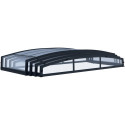 Abri de piscine MAJORCA 8x4m en aluminium et polycarbonate - Palram