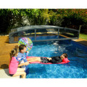 Abri de piscine MAJORCA 8x4m en aluminium et polycarbonate - Palram