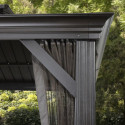 Tonnelle de jardin Messina 298x363cm en aluminium thermolaqué – SOJAG