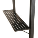 Pavillon de barbecue VENTURA BBQ 235x170cm en aluminium anthracite - SOJAG