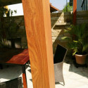 Pergola en aluminium marron clair 350x350cm Florida - PARAGON OUTDOOR