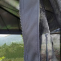 Set de moustiquaires en polyester léger pour pergolas Dallas 6100 de 22m² - PALRAM