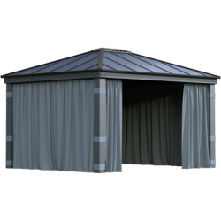 Ensemble de rideaux 4 pièces pour pergolas Dallas 4300 de 15,5 m² - PALRAM