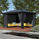 Ensemble de rideaux 4 pièces pour pergolas Dallas 4300 de 15,5 m² - PALRAM