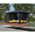 Ensemble de rideaux 4 pièces pour pergolas Dallas 6100 de 22m² - PALRAM
