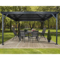 Tonnelle de jardin Ventura 296x296cm en aluminium thermolaqué – SOJAG
