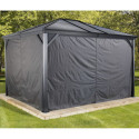 Tonnelle de jardin Ventura 296x296cm en aluminium thermolaqué – SOJAG