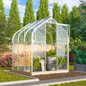 Serre de jardin en aluminium et verre de 3mm - Orion 3800 - Vitavia