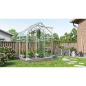 Serre de jardin en aluminium et verre de 3mm - Orion 3800 - Vitavia