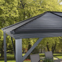 Tonnelle de jardin Ventura 296x423cm en aluminium thermolaqué – SOJAG