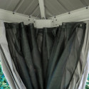 Tonnelle de jardin Messina 298x363cm en aluminium thermolaqué champagne– SOJAG