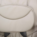 Fauteuil massant 3D corps complet chauffant - Zero Gravity - Bluetooth - Luxe K86-1 crème - KÔSU