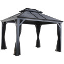 Tonnelle de jardin Mykonos 364x484cm en aluminium thermolaqué – SOJAG