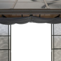Jardin d’hiver Castel 362x298cm en aluminium et polycarbonate avec stores – SOJAG