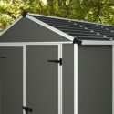 Abri de jardin RUBICON 2,8m² en aluminium et polycarbonate - Palram