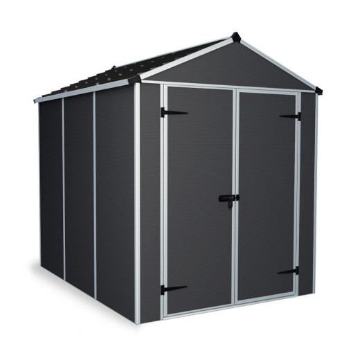 Abri de jardin RUBICON 4,2m² en aluminium et polycarbonate - Palram