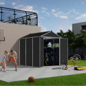 Abri de jardin RUBICON 4,2m² en aluminium et polycarbonate - Palram