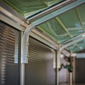 Abri de jardin RUBICON 4,2m² en aluminium et polycarbonate - Palram