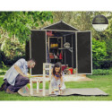 Abri de jardin RUBICON 4,2m² en aluminium et polycarbonate - Palram