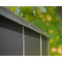 Abri de jardin RUBICON 4,2m² en aluminium et polycarbonate - Palram