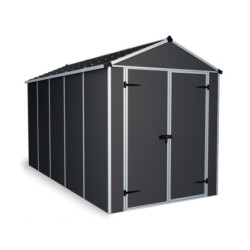 Abri de jardin RUBICON 7m² en aluminium et polycarbonate - Palram