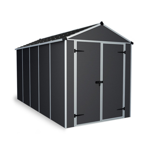 Abri de jardin RUBICON 7m² en aluminium et polycarbonate - Palram