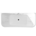 Baignoire balnéo tablier inclus - blanc mat -  Matthia - DOCCELLI