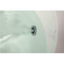 Baignoire balnéo îlot ronde 150cm - robinetterie – Rondya - DOCCELLI
