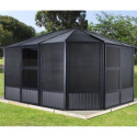 Pavillon Charlestone 384x489cm en aluminium et acier galvanisé - SOJAG