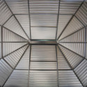 Pavillon Charlestone 384x594cm en aluminium et acier galvanisé - SOJAG	