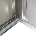 Abri de jardin 2,93m² toit double pente en acier galvanisé aspect bois Spacemaker