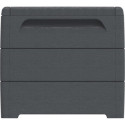 Coffre de rangement en résine anthracite 416L Durabox – DURAMAX