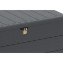 Coffre de rangement en résine anthracite 416L Durabox – DURAMAX