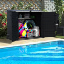 Armoire de rangement en résine gris 850L StoreAway – DURAMAX