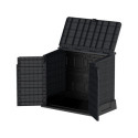 Armoire de rangement en résine gris 850L StoreAway – DURAMAX