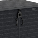 Armoire de rangement en résine gris 850L StoreAway – DURAMAX