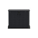 Armoire de rangement en résine gris 850L StoreAway – DURAMAX