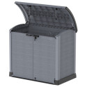 Armoire de rangement en résine gris 1200L StoreAway – DURAMAX