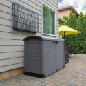 Armoire de rangement en résine gris 1200L StoreAway – DURAMAX
