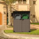 Armoire de rangement en résine gris 1200L StoreAway – DURAMAX