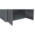 Armoire de rangement en résine gris 1200L StoreAway – DURAMAX