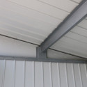 Abri de jardin en métal anthracite 3,92m² - DURAMAX + kit d'ancrage + kit de fondation